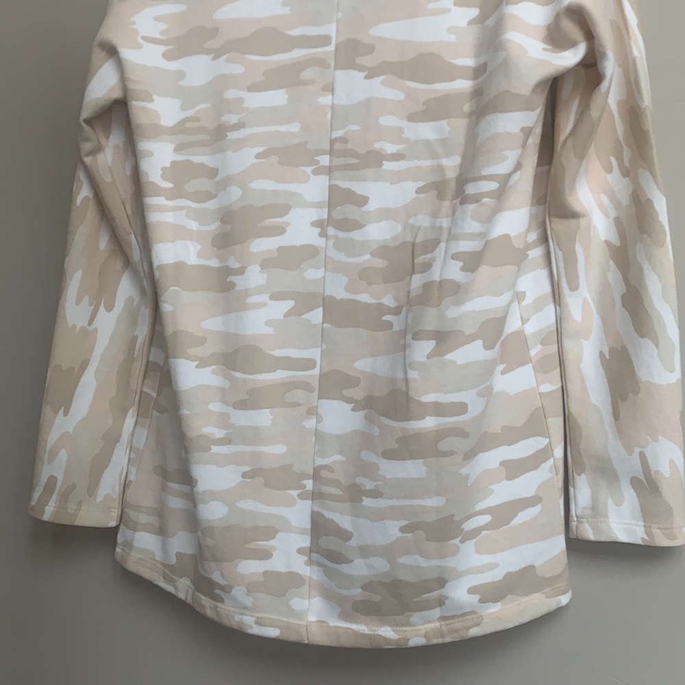 Lucky Brand Camo Open-Front Cardigan NWT - Picture 9 of 12